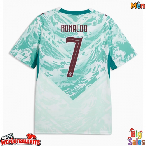 Portugal Cristiano Ronaldo #7 Replica Away Stadium Shirt World Cup 2026 Short Sleeve